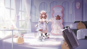 Rating: Questionable Score: 29 Tags: animal_ears azur_lane bikini cowpens_(azur_lane) heels horns maid manjuu_(azur_lane) stockings swimsuits tagme thighhighs thong User: Arsy