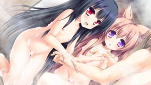 Rating: Questionable Score: 24 Tags: animal_ears cream kitsune loli lump_of_sugar mito_mashiro moekibara_fumitake naked nipples nue tayutama tayutama_2 wet User: k25c2yf