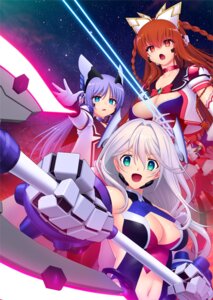 Rating: Questionable Score: 10 Tags: ino no_bra saitou_natsuki senomoto_hisashi sword triangle weapon User: moonian