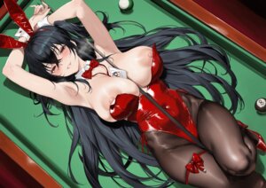 Rating: Questionable Score: 10 Tags: animal_ears aoi_sakura_(seak5545) azur_lane bunny_ears bunny_girl garter heels nipples no_bra pantyhose taihou_(azur_lane) User: Arsy