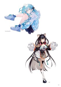 Rating: Safe Score: 13 Tags: animal_ears asian_clothes hechima nekomimi see_through thighhighs User: himeno_nanako