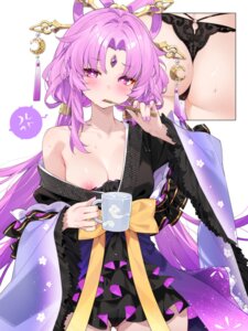 Rating: Explicit Score: 47 Tags: asian_clothes cameltoe fu_xuan honkai:_star_rail lingerie nipples no_bra pantsu pussy_juice skirt_lift thong waterring wet User: BattlequeenYume