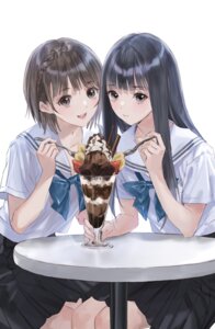 hanari ruka from blue reflection by kishida mel