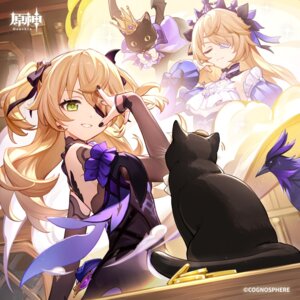 Rating: Safe Score: 26 Tags: eyepatch fischl genshin_impact jpeg_artifacts neko no_bra tagme User: moonian