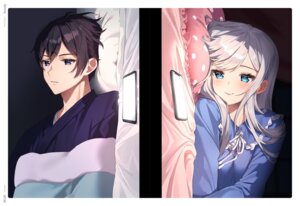 Rating: Safe Score: 6 Tags: japanese_clothes pajama rosuuri sheets User: Anonymous