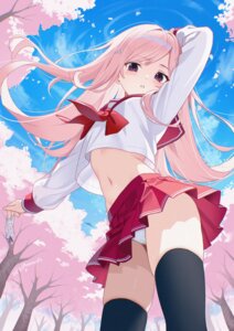 Rating: Questionable Score: 53 Tags: danraz0r lucy_maria_misora pantsu seifuku skirt_lift thighhighs to_heart_(series) to_heart_2 User: BattlequeenYume
