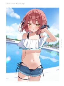 Rating: Questionable Score: 36 Tags: bikini garter kazari_(muninshiki) muninshiki swimsuits User: himeno_nanako