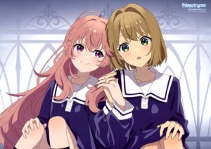 Rating: Safe Score: 21 Tags: ikuko_aimi kagari_mimi kimi_ga_shinu_made_koi_wo_shitai ruri_(whomor) seifuku skirt_lift totsuki_sheena whomor_inc. yuri User: drop
