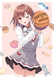 Rating: Safe Score: 5 Tags: basketball fortune×world glovety harukaze_ibuki kurasawa_moko seifuku skirt_lift User: himeno_nanako