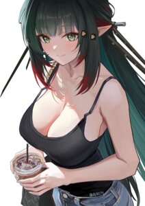 zhuang fangyi from arknights by astelia