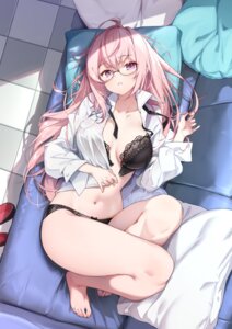 Rating: Questionable Score: 69 Tags: bra dress_shirt hong lingerie megane open_shirt pantsu see_through tsukishiro_yanagi zenless_zone_zero User: Anonymous