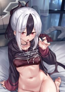 Rating: Explicit Score: 8 Tags: blue_archive bottomless cum devil erect_nipples halo horns ks onikata_kayoko wet wings User: Spidey