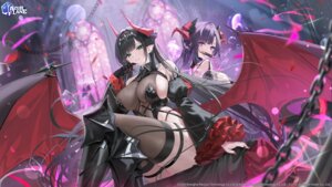 Rating: Questionable Score: 8 Tags: azur_lane goetz_von_berlichingen_(azur_lane) horns pointy_ears tagme u-2501_(azur_lane) User: lx_axz