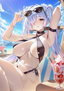 Rating: Questionable Score: 9 Tags: cinderella_(nikke) goddess_of_victory:_nikke megane pekoku_(tamago_sushi) swimsuits wet User: KenB