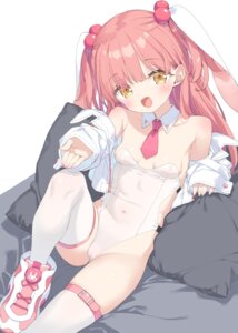 Rating: Questionable Score: 44 Tags: animal_ears bunny_ears bunny_girl cameltoe garter kani_biimu loli mikane_sebiri no_bra thighhighs User: himeno_nanako