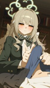 Rating: Explicit Score: 32 Tags: blue_archive cleavage ett halo handjob open_shirt penis sakurai_miyo seifuku uncensored User: lacepanties