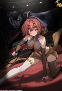 Rating: Questionable Score: 24 Tags: ciri_(majsoul) hiyaori majsoul no_bra see_through thighhighs weapon User: himeno_nanako