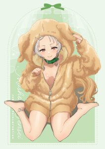 Rating: Questionable Score: 27 Tags: animal_ears elf inumimi kojima_hirokazu mushoku_tensei no_bra open_shirt pajama pointy_ears sylphiette tail User: VigorousMMM