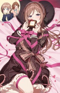 dress gakuen_idolm@ster hanami_ume himesaki_rinami kuroto_yuu seifuku sweater the_idolm@ster valentine