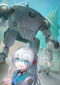 Rating: Safe Score: 14 Tags: katana_canata kyouran_reijou_nia_liston mecha nia_liston seifuku User: himeno_nanako