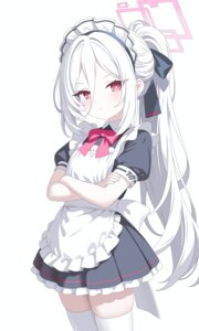 Rating: Safe Score: 29 Tags: blue_archive halo knight_1208 maid tagme tendou_kei thighhighs User: 弱受猫