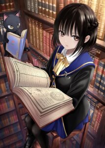 Rating: Safe Score: 12 Tags: claude_sirius hana_sasorijou kaneda_yousuke kuroneko_to_majo_no_kyoushitsu neko seifuku User: VigorousMMM