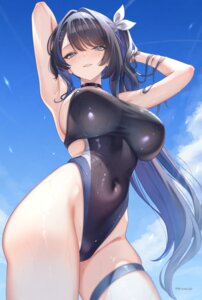 Rating: Questionable Score: 17 Tags: akiei alyssa_(specktech) garter swimsuits wet User: VigorousMMM