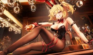 Rating: Questionable Score: 31 Tags: animal_ears bunny_ears bunny_girl burnice_white eason870408 garter no_bra pantyhose zenless_zone_zero User: BattlequeenYume