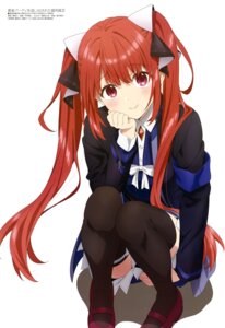 Rating: Safe Score: 40 Tags: fuji_ayana skirt_lift sophia_claudel thighhighs uniform yuusha_party_wo_oidasareta_kiyou_bimbou User: drop