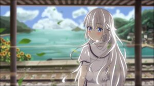 naruse shiroha from summer pockets by b black w white