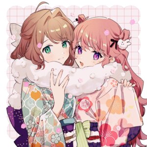 Rating: Safe Score: 21 Tags: aono_nachi kagari_mimi kimi_ga_shinu_made_koi_wo_shitai kimono totsuki_sheena yuri User: VigorousMMM