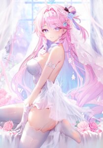 Rating: Questionable Score: 43 Tags: akusamu denia dress no_bra see_through skirt_lift stockings thighhighs wedding_dress wuthering_waves User: Arsy