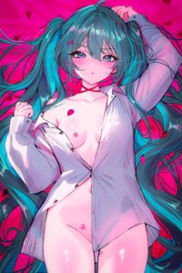 Rating: Questionable Score: 50 Tags: bottomless dress_shirt hatsune_miku nixeu no_bra open_shirt vocaloid User: lacepanties