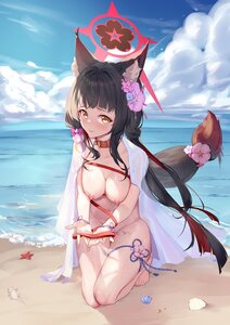 kosaka wakamo from blue archive by qaqqaq baiguang