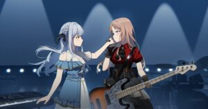 bang_dream! bang_dream!_ave_mujica bang_dream!_it's_mygo!!!!! corset cosplay guitar nagasaki_soyo tagme togawa_sakiko uniform yuri