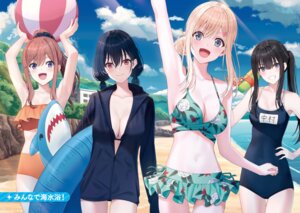 Rating: Questionable Score: 29 Tags: amami_yuu asanagi_umi bikini bikini_top class_de_2-banme_ni_kawaii_onnanoko_to_tomodachi_ni_natta hyuuga_azuri nakamura_mio nitta_nina open_shirt school_swimsuit swimsuits User: VigorousMMM