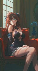 Rating: Questionable Score: 67 Tags: dress ichinose_shiki no_bra qingli_ye skirt_lift the_idolm@ster the_idolm@ster_cinderella_girls User: VigorousMMM