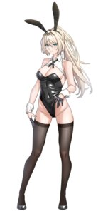 an-94_(girls_frontline) animal_ears bunny_ears bunny_girl girls_frontline girls_frontline_2:_exilium no_bra park_ppaeng_i thighhighs