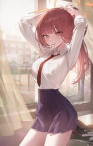 Rating: Safe Score: 43 Tags: blue_archive halo horns okkimon rikuhachima_aru seifuku User: VigorousMMM