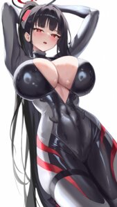 Rating: Questionable Score: 45 Tags: blue_archive bodysuit garter halo no_bra open_shirt pdxen tsukatsuki_rio wet User: VigorousMMM