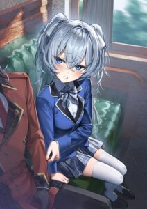 heirou rojiura_de_hirotta_onnanoko_ga_bad_end-go_no_otome_game_no_heroine_datta_ken seifuku thighhighs