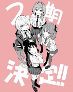 Rating: Safe Score: 12 Tags: himekawa_nene igarashi_masakuni inohana_rikka kirino_iko mayonaka_heart_tune pantyhose seifuku sweater thighhighs uzuki_shinobu User: VigorousMMM