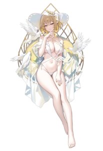 aglaea bikini honkai:_star_rail open_shirt raki_kr see_through swimsuits