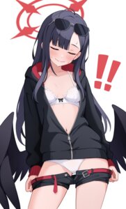 Rating: Questionable Score: 45 Tags: angel blue_archive bra megane nakamasa_ichika open_shirt pantsu shijima_(shijima_tc) undressing wings User: Aleax
