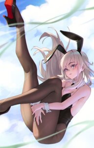 animal_ears bowlp bunny_ears bunny_girl heels honkai:_star_rail no_bra pantyhose stelle