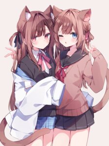 Rating: Safe Score: 23 Tags: animal_ears nekomimi pirose seifuku sweater tail User: himeno_nanako Rating: Safe Score: 23 Tags: animal_ears nekomimi pirose seifuku sweater tail User: himeno_nanako