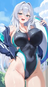 Rating: Questionable Score: 79 Tags: cameltoe erect_nipples gym_uniform sg_(satoumogumogu) sion_alfine swimsuits wet User: Anonymous