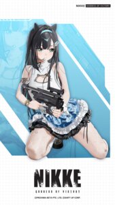 Rating: Safe Score: 10 Tags: animal_ears fishnets goddess_of_victory:_nikke gun mint_(nikke) tagme uniform User: moonian