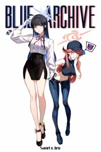 joumae saori from blue archive by dong (art woodong)