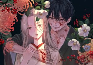 Rating: Questionable Score: 2 Tags: blood gotou_shinpei hotaru_no_yomeiri japanese_clothes kimono kirigaya_satoko tsukioka_tsukiho User: VigorousMMM Rating: Questionable Score: 2 Tags: blood gotou_shinpei hotaru_no_yomeiri japanese_clothes kimono kirigaya_satoko tsukioka_tsukiho User: VigorousMMM